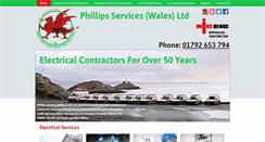 Desktop Screenshot of phillips-services.co.uk